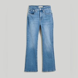 Madewell Cali Demi-Boot Jeans in Shoreham Wash